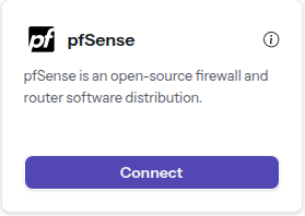 pfSense Integration Card